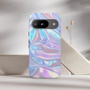 Holographic Iridescent Phone Case - Glossy & Matte Options | Protective Cover for iPhone, Samsung and Google Pixel