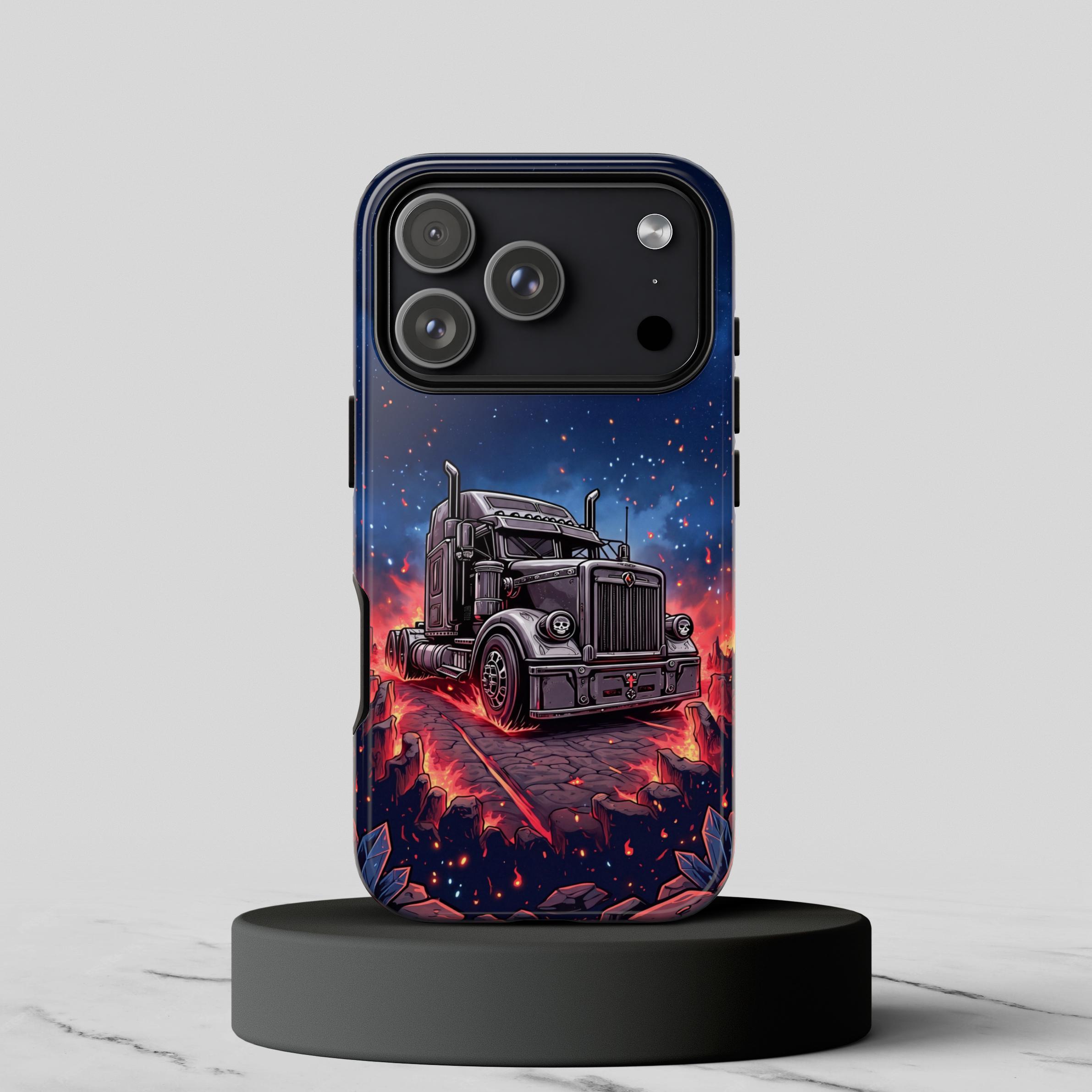 Truck Semi Phone Case - Etsy
