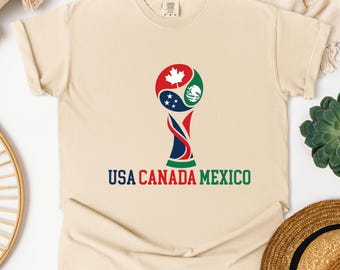 International Soccer Event 2026 Trophy Shirt, Football Game Day Comfort Colors T-shirt