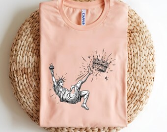 Protest Shirt,No Kings Shirt,Anti-Trump,Liberal T-shirt, Democrat T-Shirt, Anti Fascism,Freedom