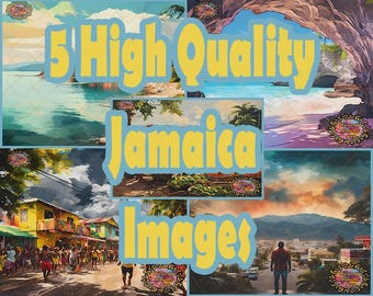 Jamaica Art, Jamaica, Jamaican Art, Jamaican Painting, Jamaican Art Prints, Jamaica Digital Download, Jamaica Prints, Caribbean Art Prints