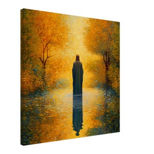 Black Jesus Canvas Artwork, Religious Wall Decor, Christian Wall Artwork, African American Jesus, Black Christian Art, Afrocentric Art Decor