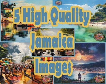 Jamaica Art, Jamaica, Jamaican Art, Jamaican Painting, Jamaican Art Prints, Jamaica Digital Download, Jamaica Prints, Caribbean Art Prints