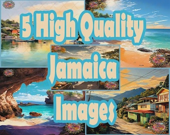 Jamaica Art, Jamaica, Jamaican Art, Jamaican Painting, Jamaican Art Prints, Jamaica Digital Download, Jamaica Prints, Caribbean Art Prints