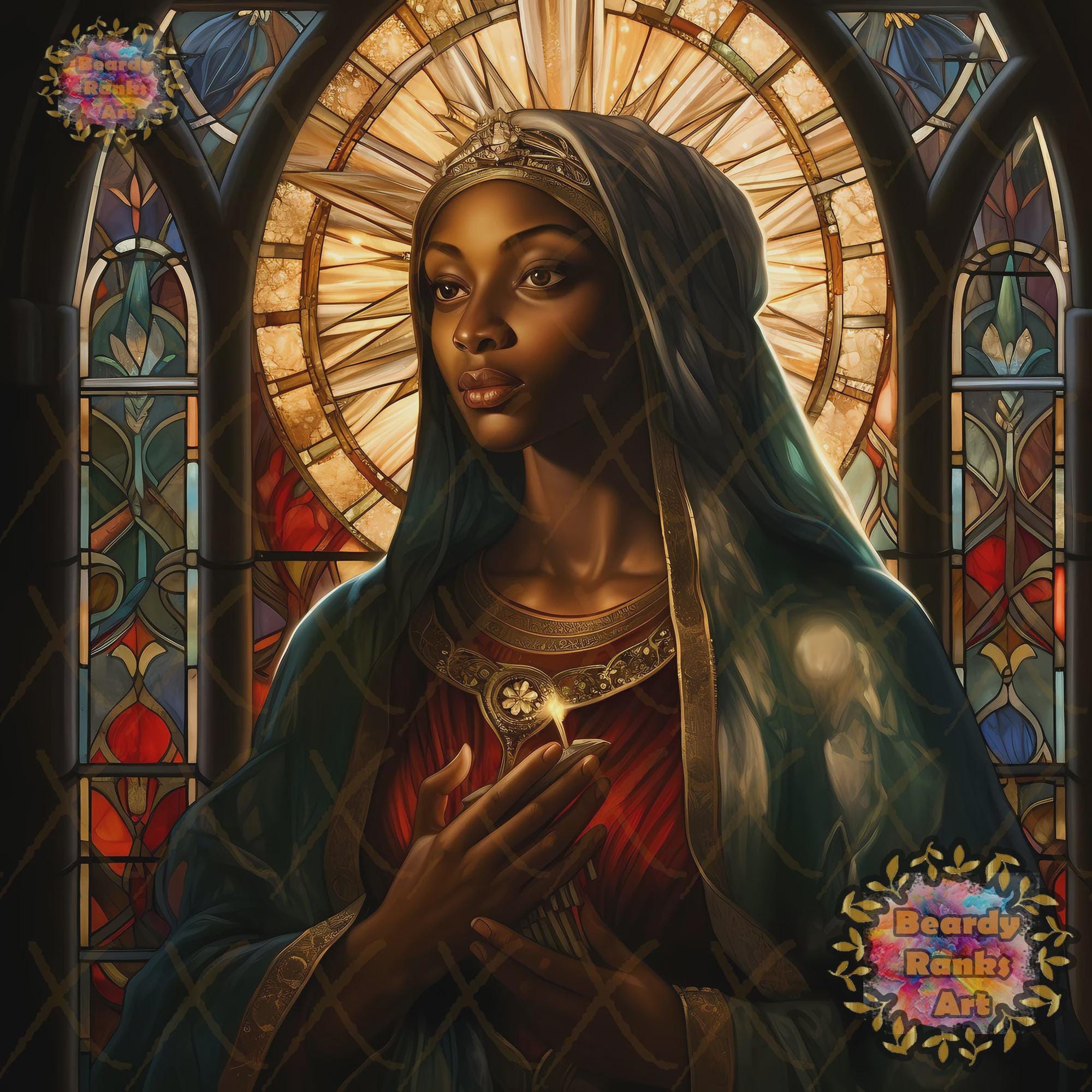 African American Saint Mary Magdalene, Black Mary Magdalene Wall