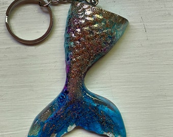 Mermaid Keychain - Resin