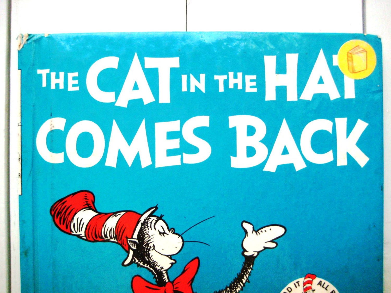 The Cat in the Hat Comes Back by Dr. Seuss Copyright 1958 Etsy