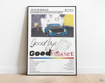 Póster del álbum 'Goodbye & Good Riddance' de Juice Wrld / Impresión mate