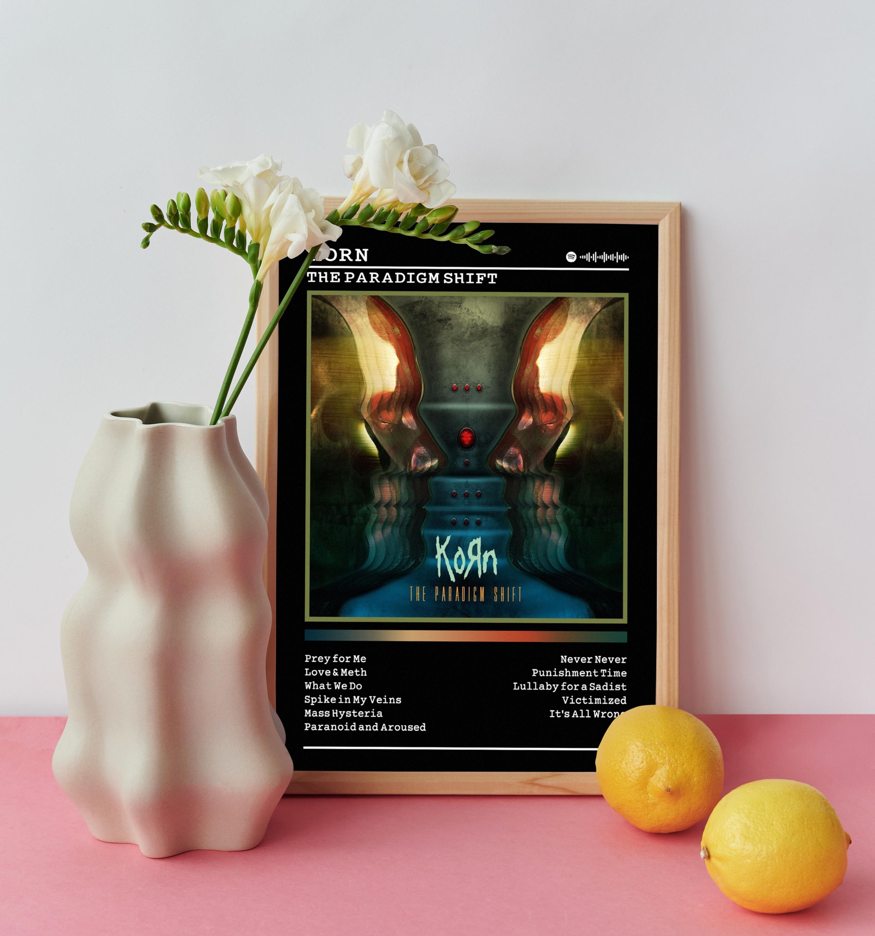 Korn - the Paradigm Shift Album Poster: Metal Music Wall Art - Etsy