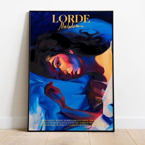 Lorde Poster Print | Music Poster | Album Cover Poster | Wall Decor | Music Gift | Room Decor