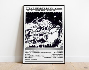 洋楽 Steve Miller Band Living in the 20th Cen Steve Miller Band - Living In The 20th Century[LP] - Amazon.com Music