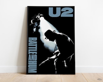 U2 * Promo Poster * Includes Catalog of Covers * Mid-80s * 24x33
