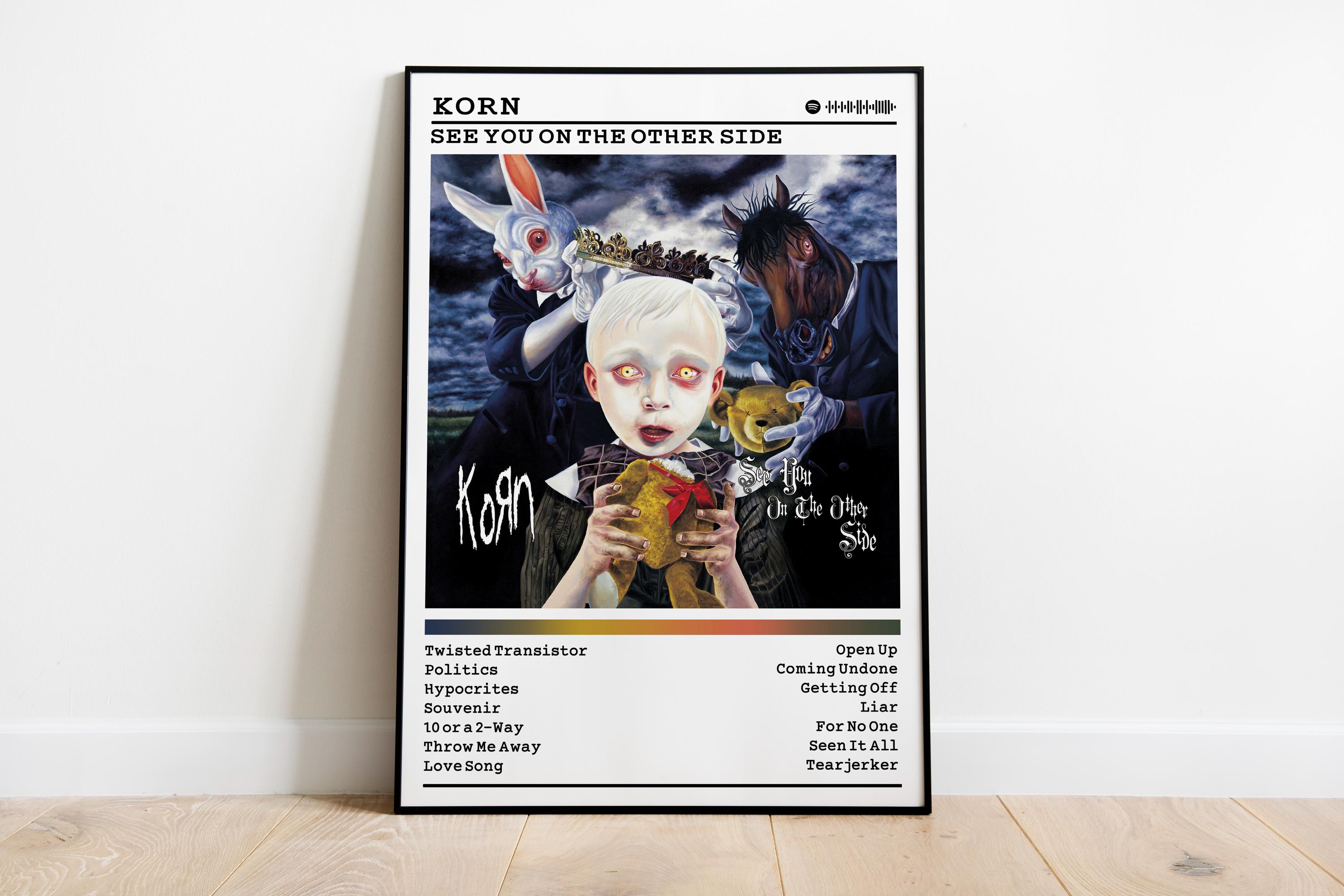 Korn - See You on the Other Side Album Poster: Metal Music Wall