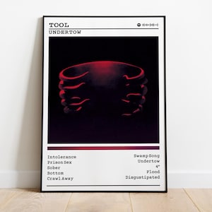 Tool Poster Print | Undertow Album Poster | Music Poster | Album Cover Poster | Wall Decor | Music Gift | Room Decor