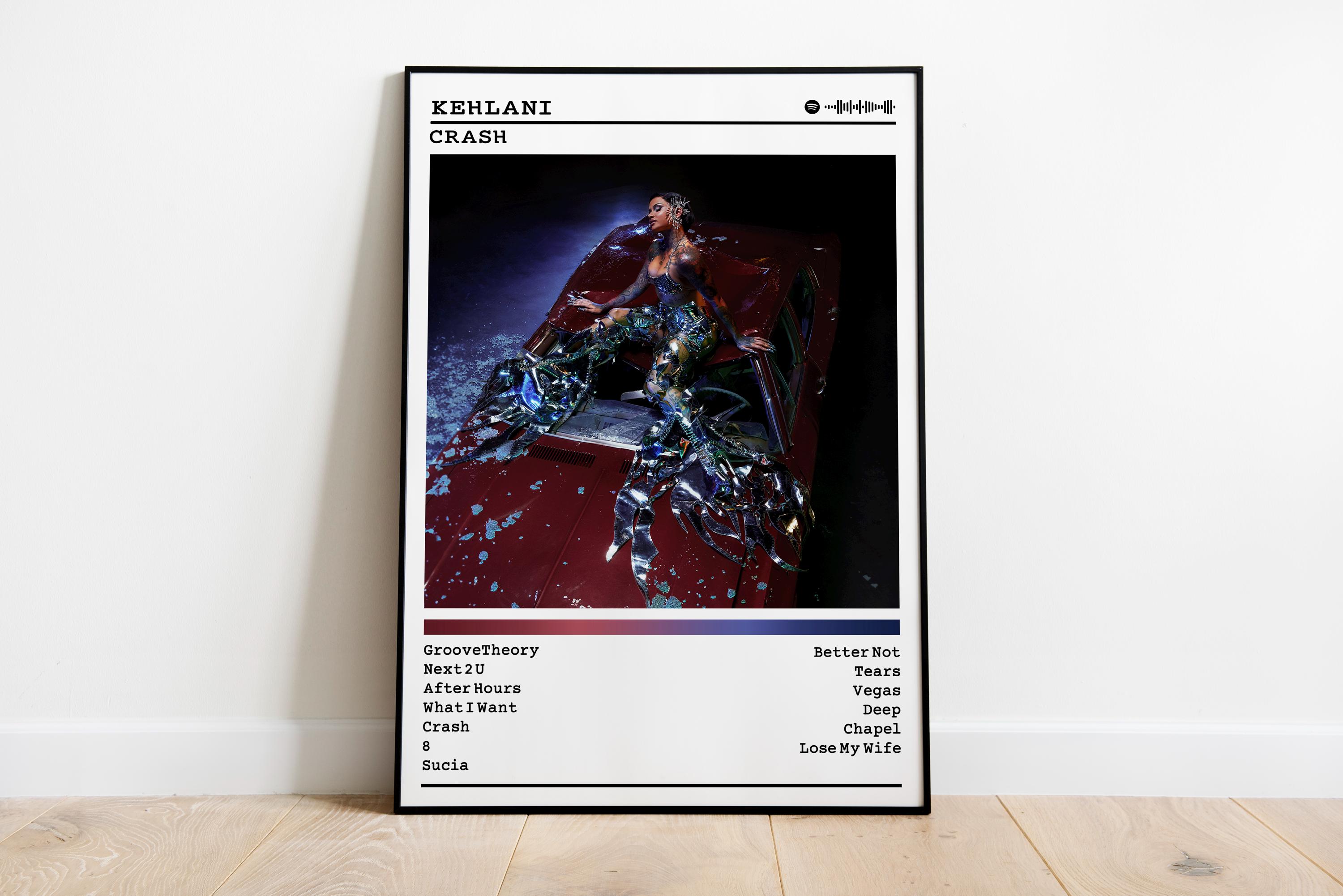 Kehlani Crash Album Poster - Etsy
