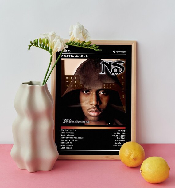 Nas - Nastradamus Album Poster: Rap Music Wall Art - Etsy