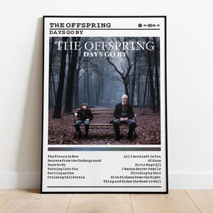 The Offspring &#39;Days Go By&#39; Album Cover Poster: Rock Music Wall Art