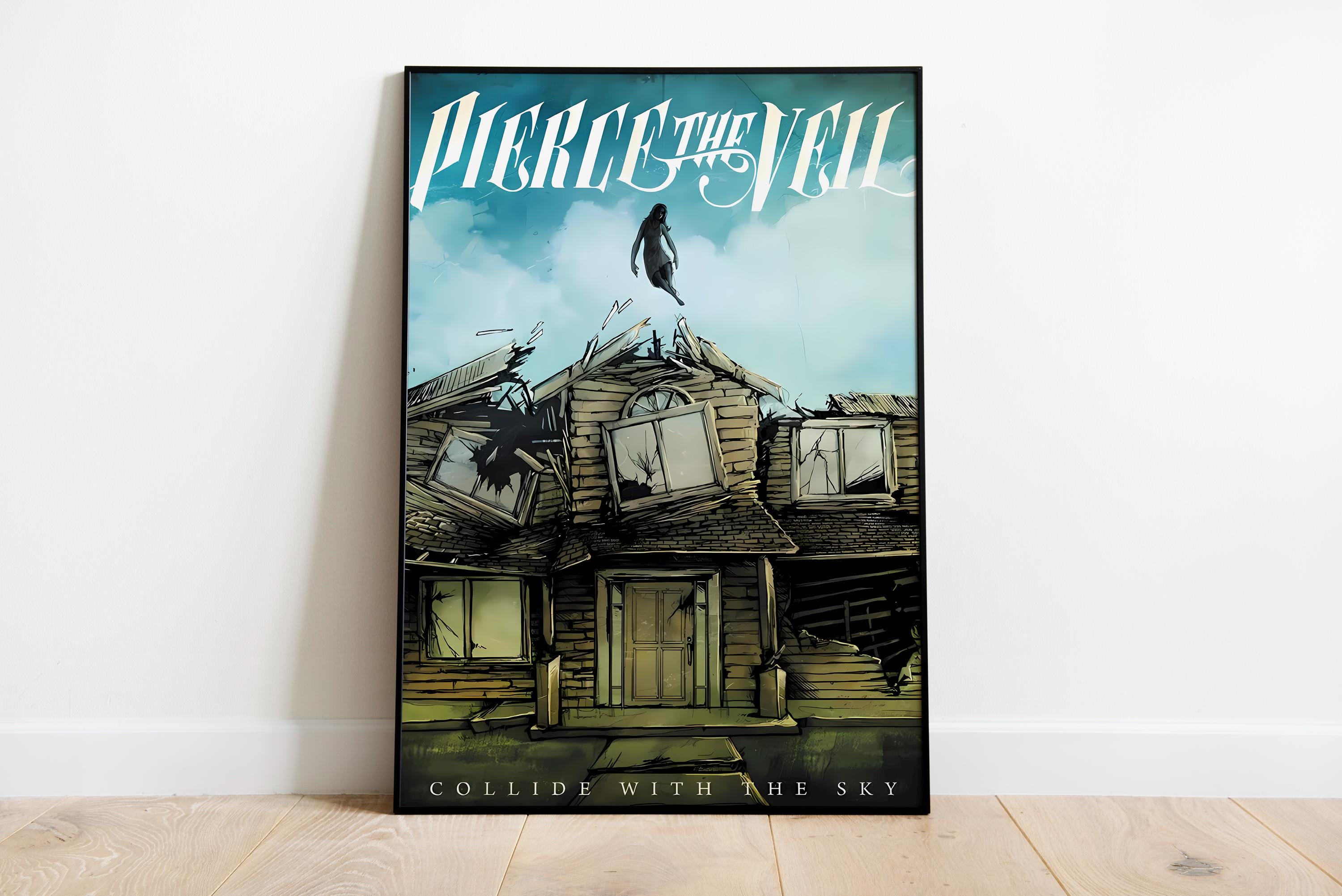 Pierce of The Veil Collide with The Sky Room - Póster estético impre