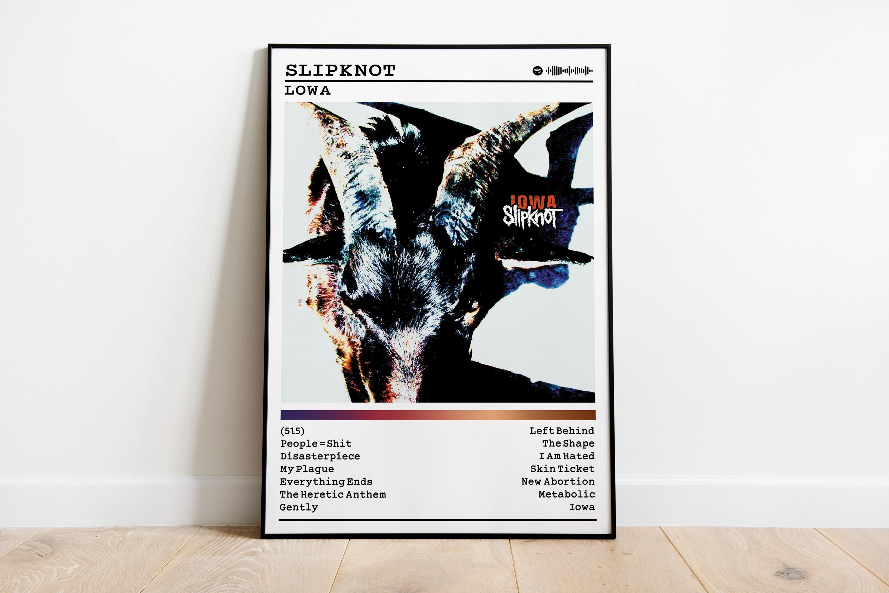 Slipknot Iowa Album Poster: Metal Music Wall Art - Etsy Israel
