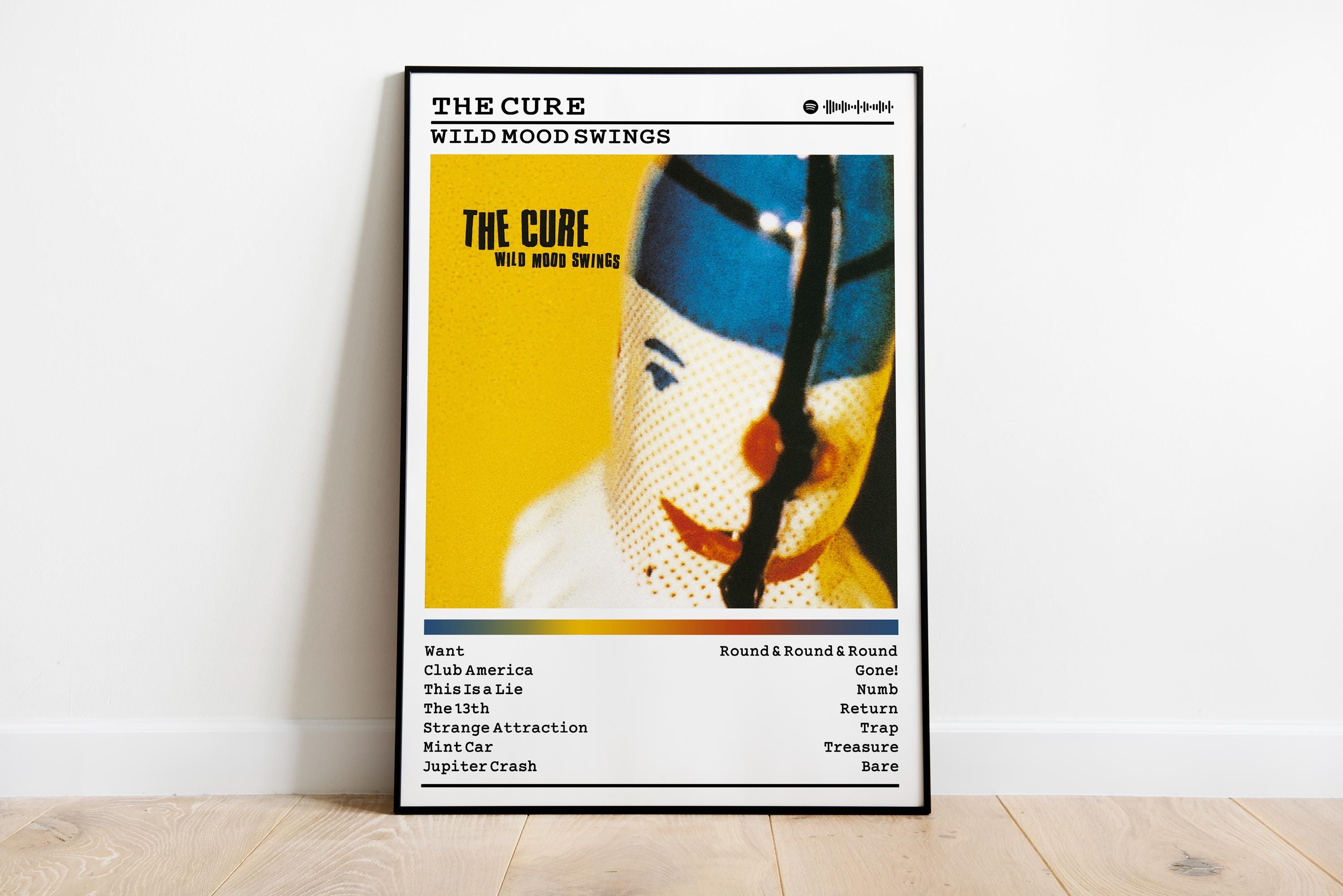 The Cure - Wild Mood Swings Album Poster: Rock Music Wall Art - Etsy