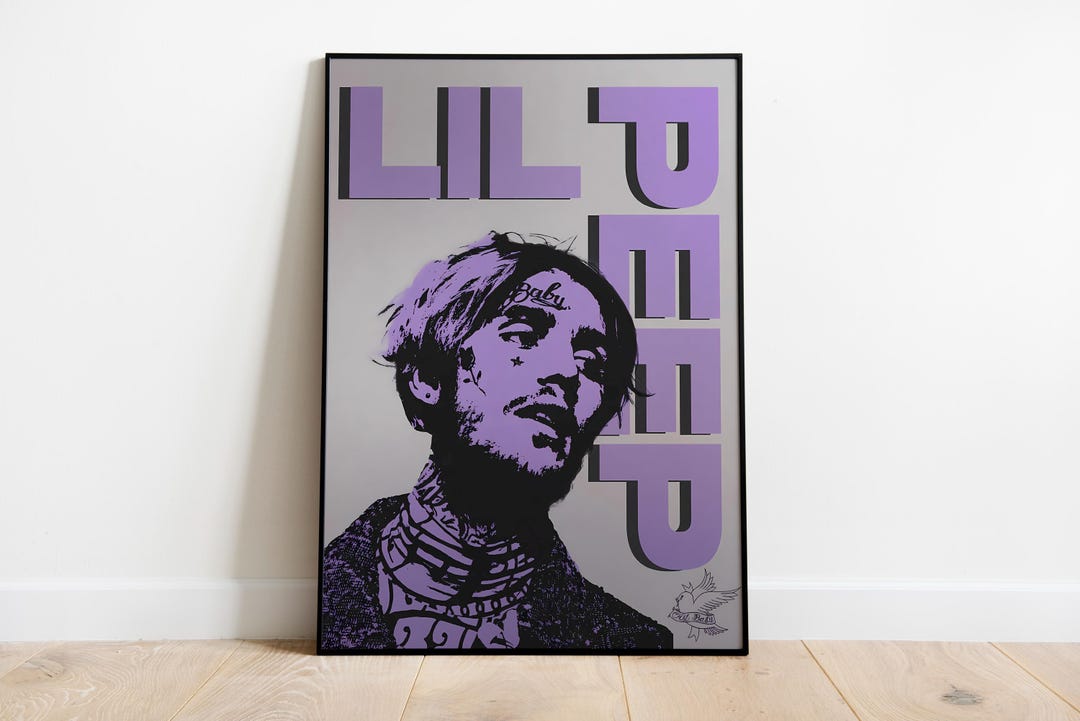 Lil Peep Album Cover Poster: Music Wall Art Print - Etsy
