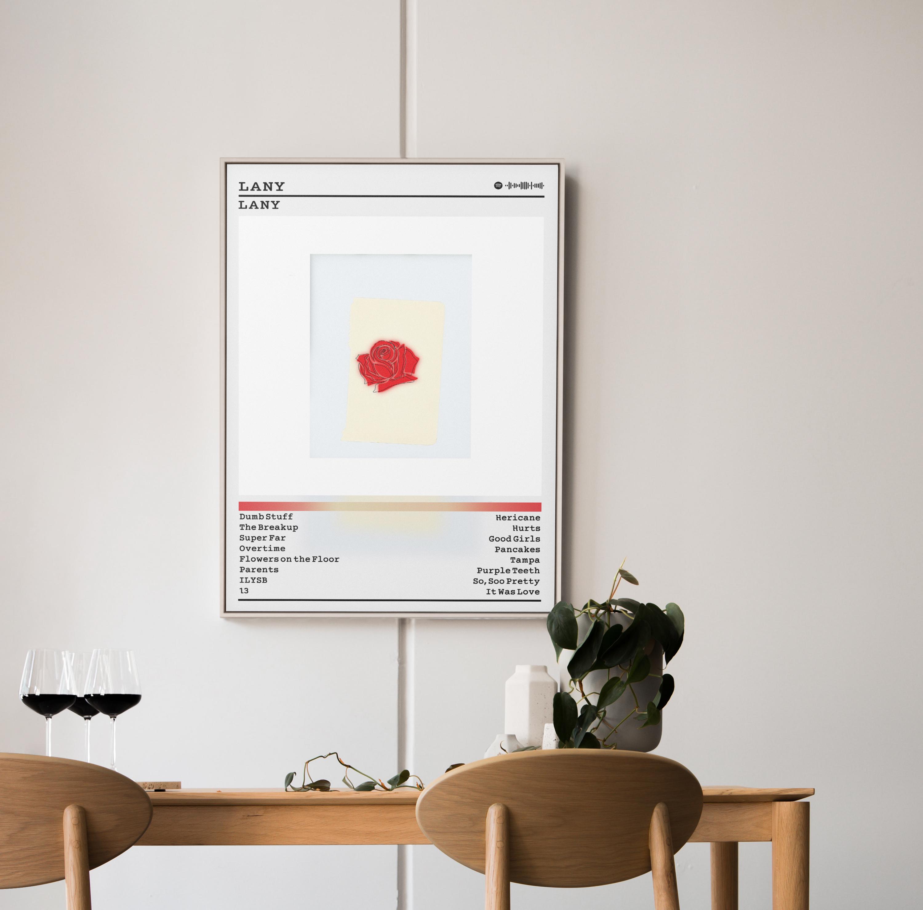Lanyアルバムポスター：マット仕上げのウォールアートプリント - Etsy 日本
