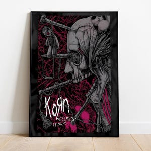 Korn Albumomslagsaffisch: Matt musikväggkonsttryck
