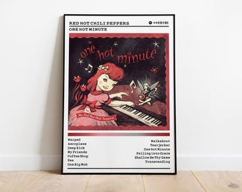 Red Hot Chili Peppers 'one Hot Minute' Album Poster: Matte Finish