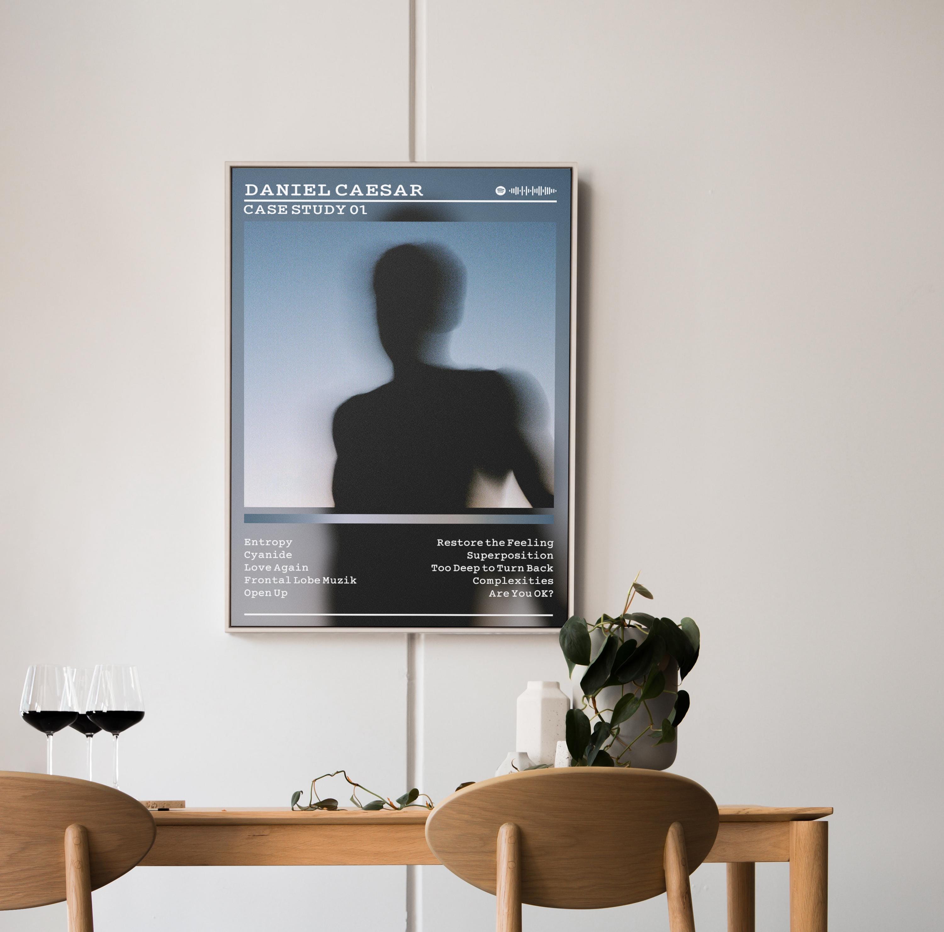 Daniel Caesar 'case Study 01' Album Poster | Matte Art Print - Etsy