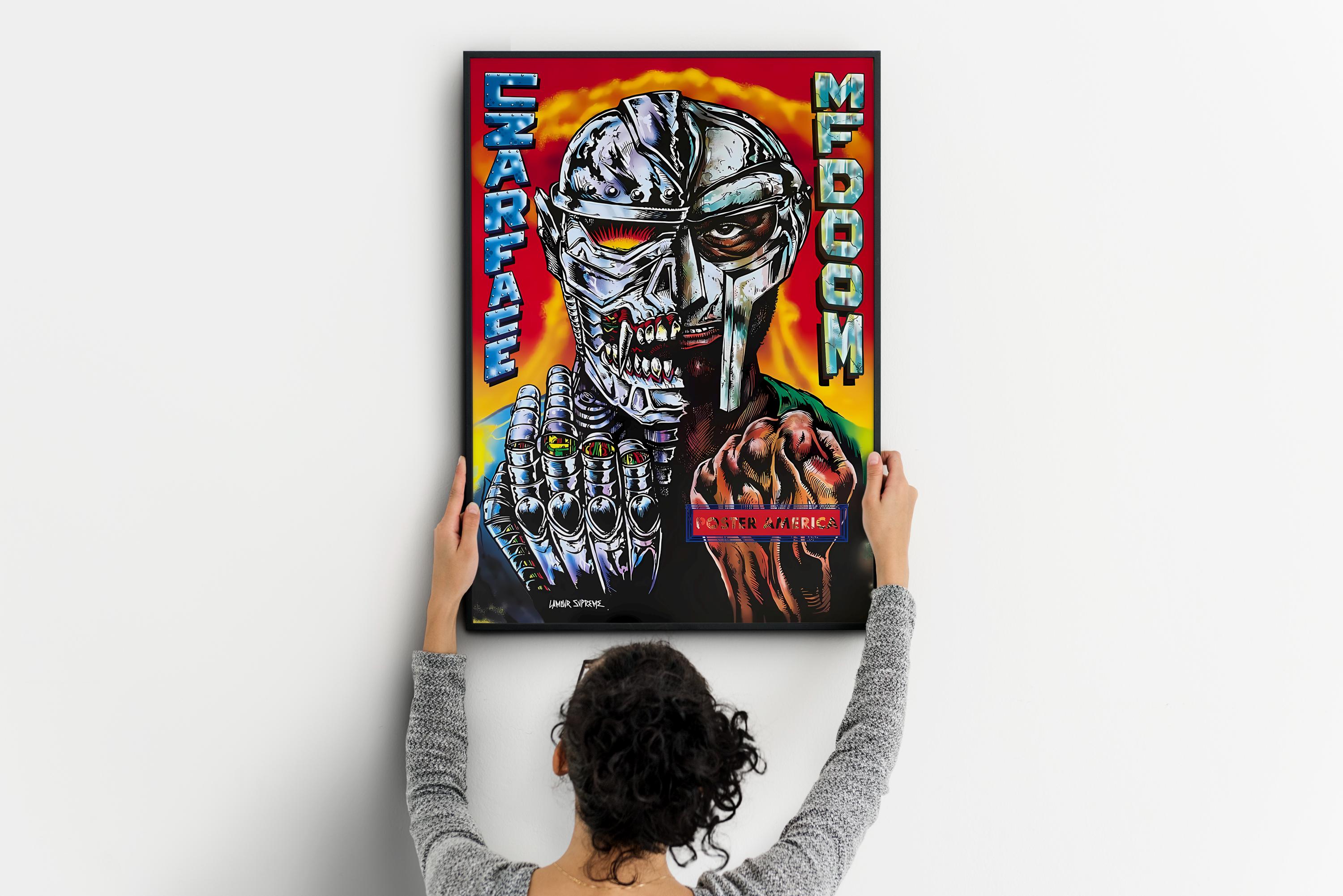MF Doom Album Cover Poster: Music Wall Art Print - Etsy