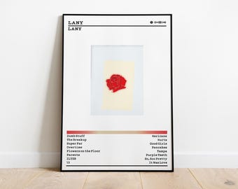 LANY アルバムセット LANY Album Poster | Matte Finish Music Print - Etsy