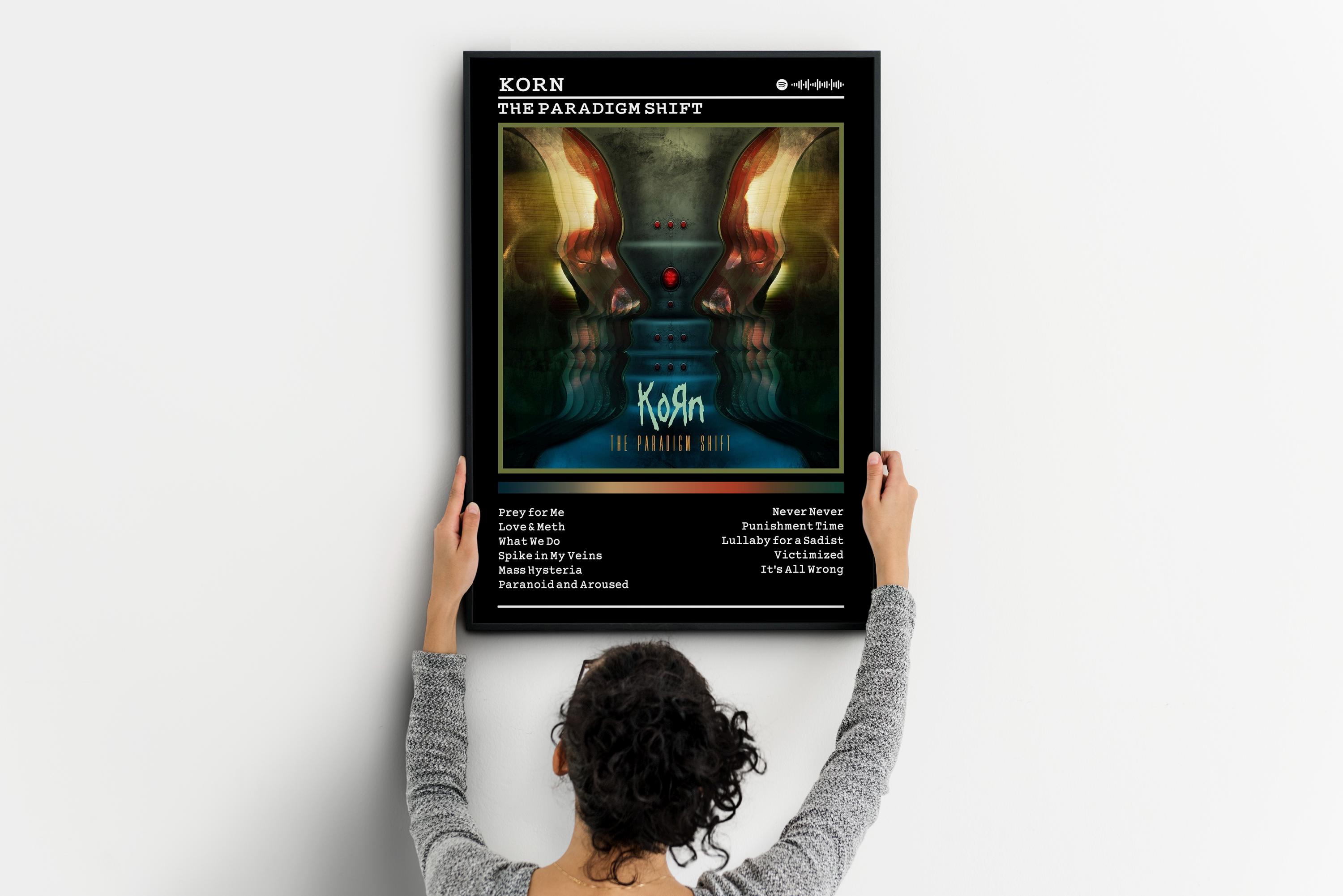 Korn - the Paradigm Shift Album Poster: Metal Music Wall Art - Etsy