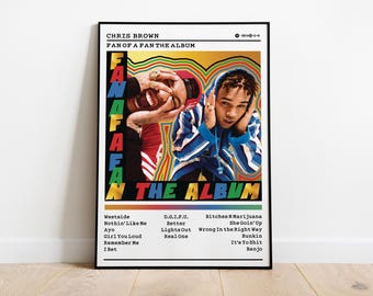 Chris Brown-albumposter 'Fan Of A Fan' | R&B-muziekafdruk