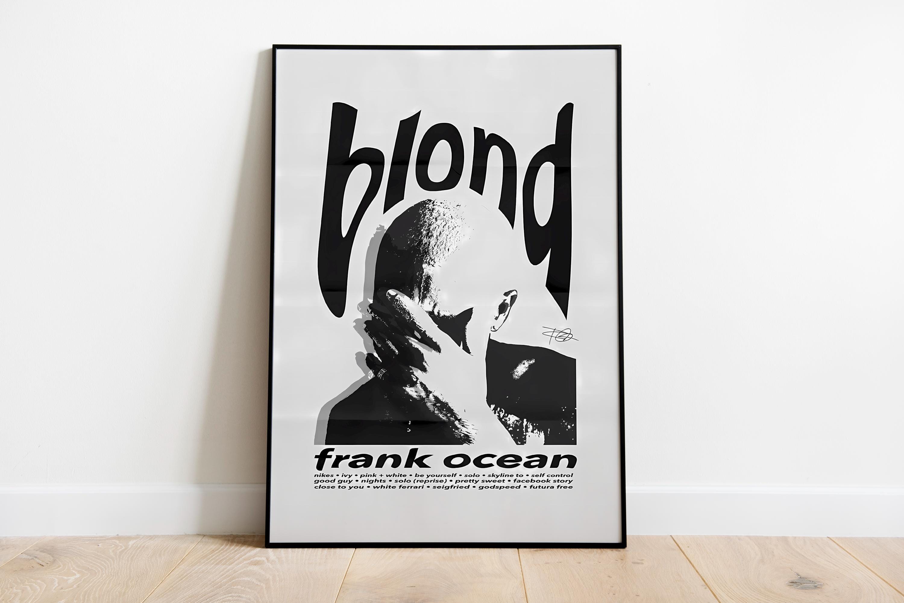 Frank Ocean Album Cover Poster: Music Wall Art Print - Etsy