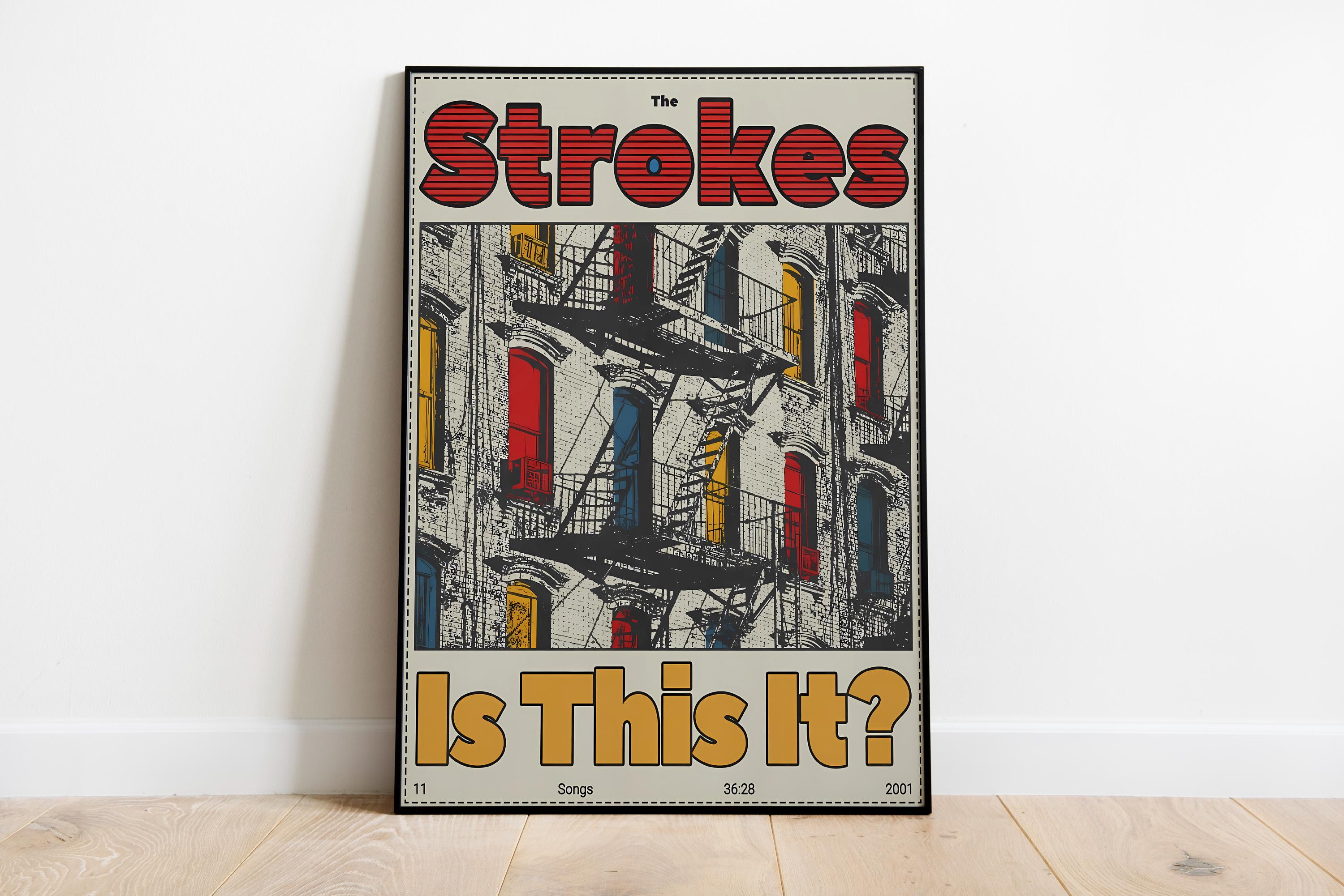 The strokes poster - Etsy 日本