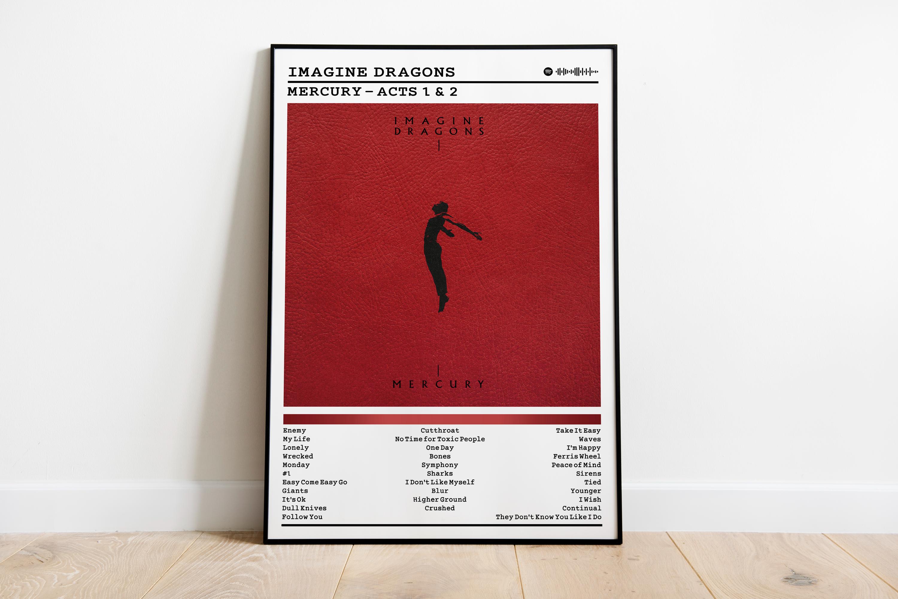 Imagine dragons poster - Etsy México, image size:3000x2002