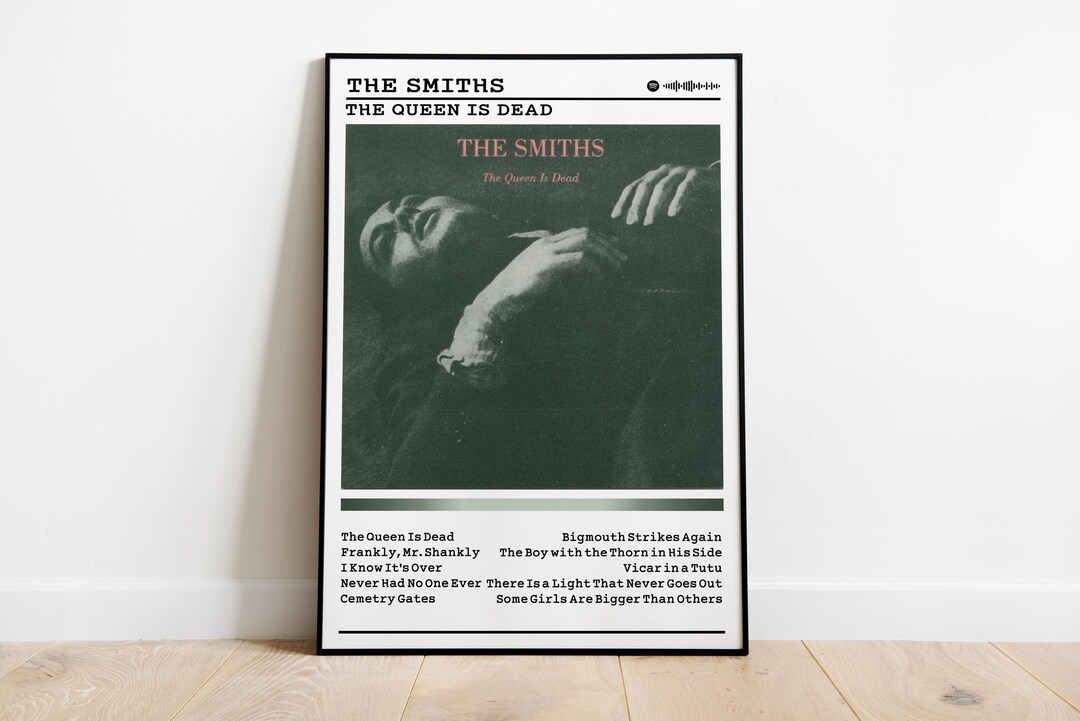 The Smiths 'the Queen is Dead' Album Poster: Rock Music Wall Art