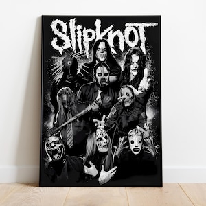 Slipknot Album Cover Poster: Music Wall Art Print