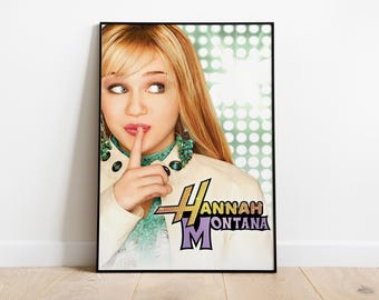 Hannah Montana Album Cover Poster: Music Room Wall Decor