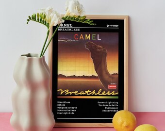 Camel Breathless Album Poster: Rock Music Wall Art - Etsy