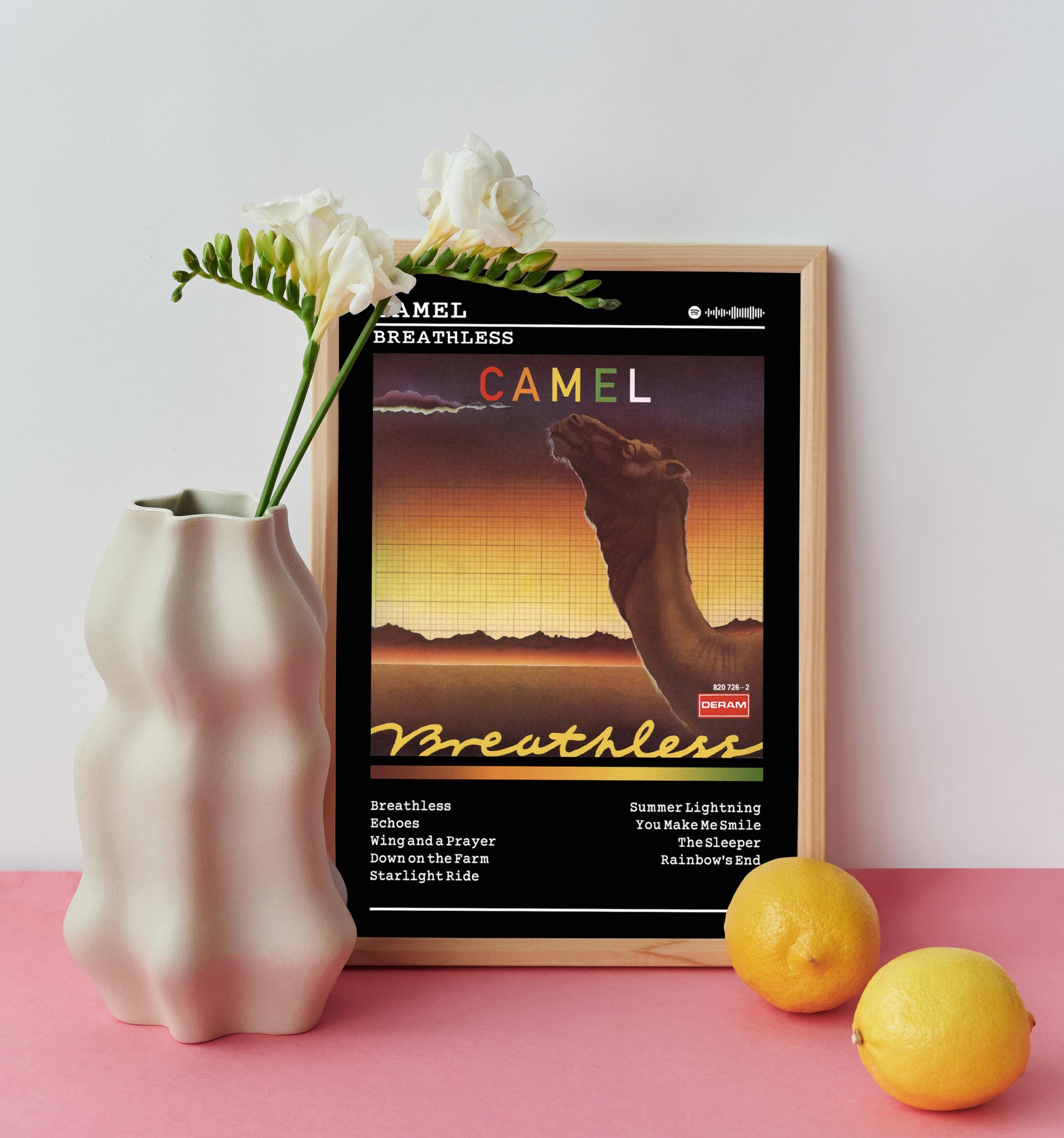 Camel Breathless Album Poster: Rock Music Wall Art - Etsy