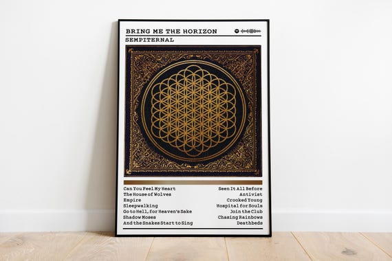 Bring Me the Horizon - Sempiternal Album Poster: Metal Music Wall