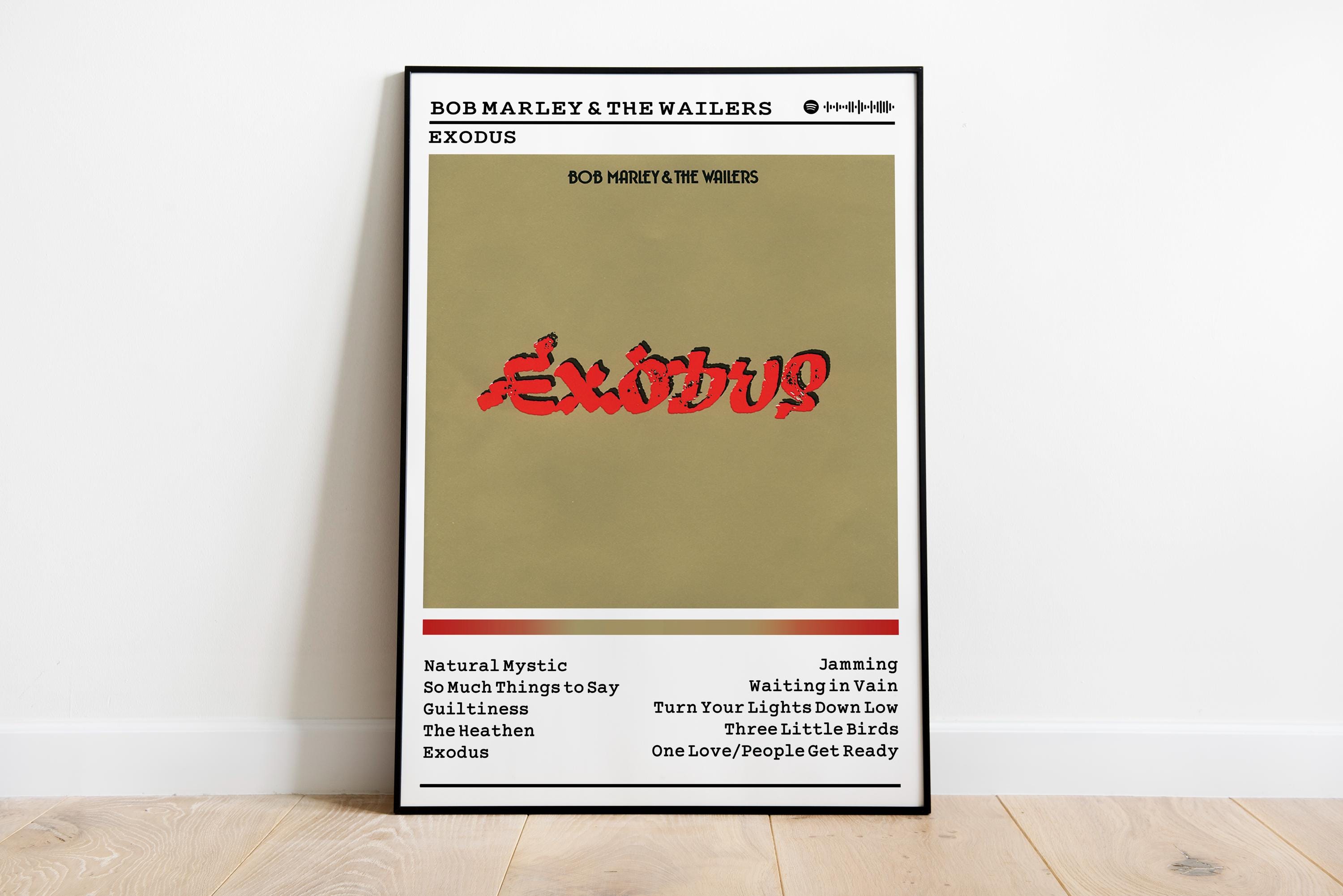 Bob Marley Exodus Album Poster: Reggae Music Wall Art - Etsy