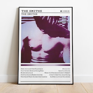 The Smiths Album Poster: Rock Music Wall Art - Etsy