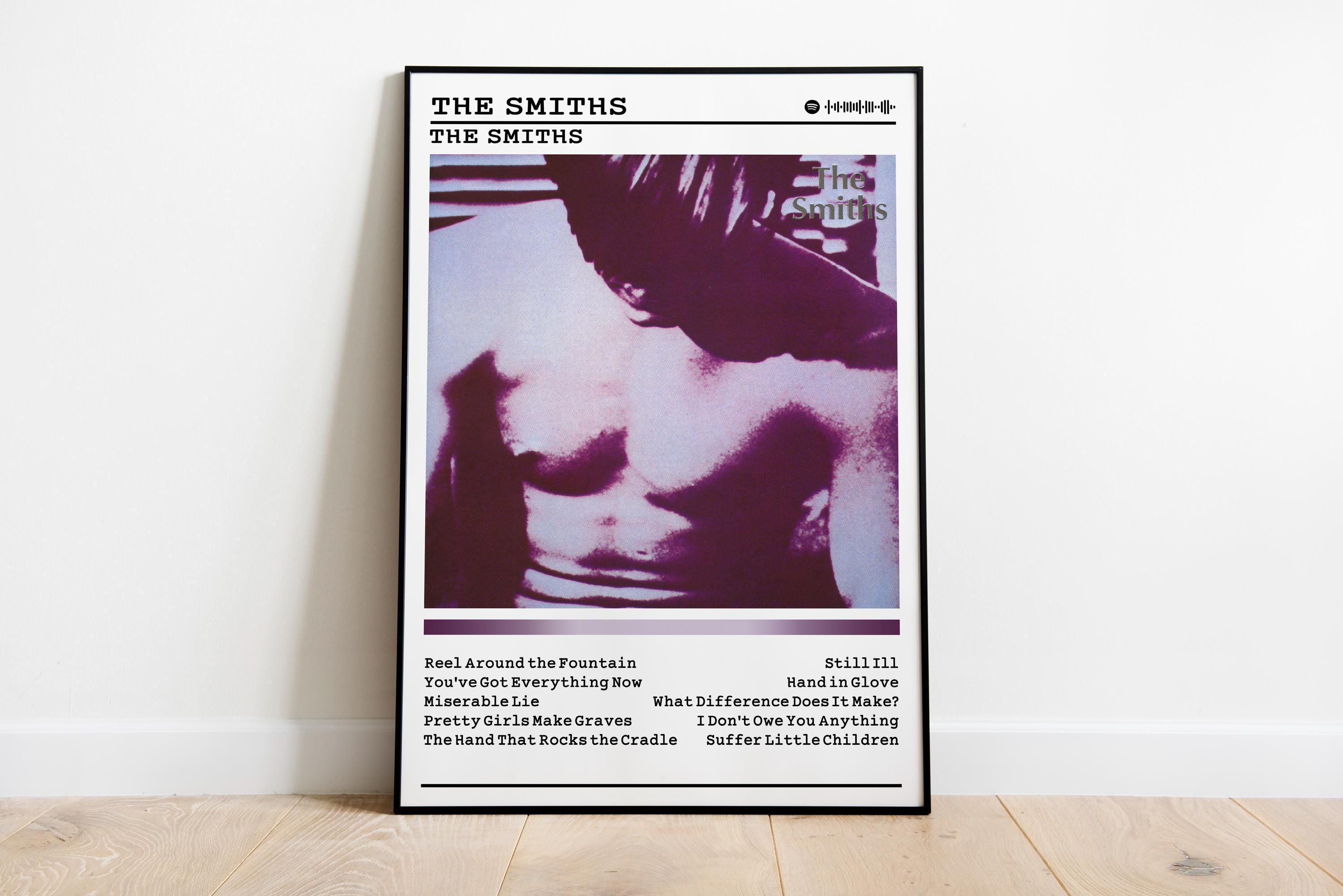 The Smiths Album Poster: Rock Music Wall Art - Etsy