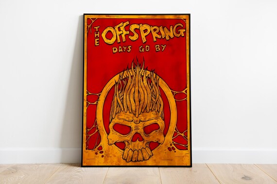 Pôster da capa do álbum The Offspring: Impressão de arte de parede