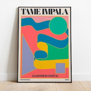 Tame Impala Poster Print | Music Poster | Album Cover Poster | Wall Decor | Music Gift | Room Decor
