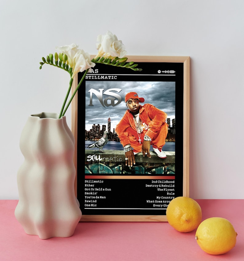 Nas Stillmatic Album Poster: Rap Music Wall Art - Etsy