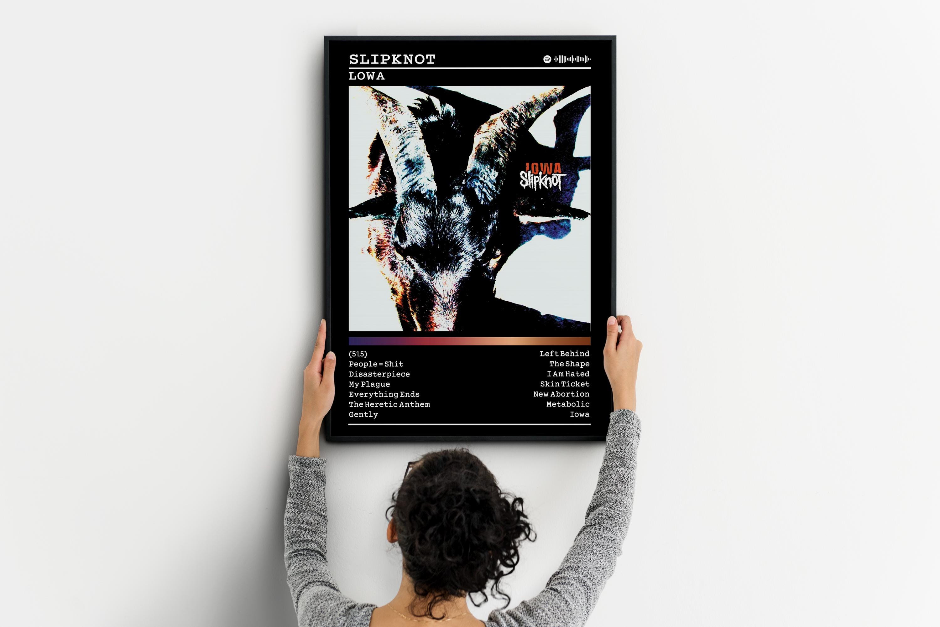 Slipknot Iowa Album Poster: Metal Music Wall Art - Etsy