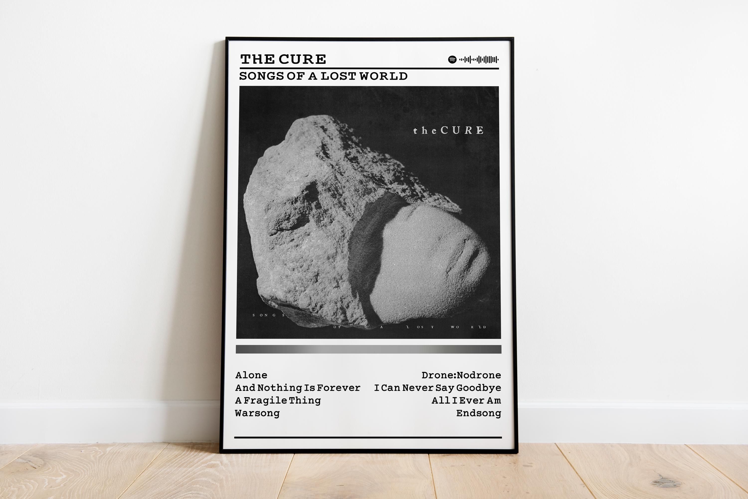 The Cure - Songs of A Lost World Album Poster: Matte Finish Print